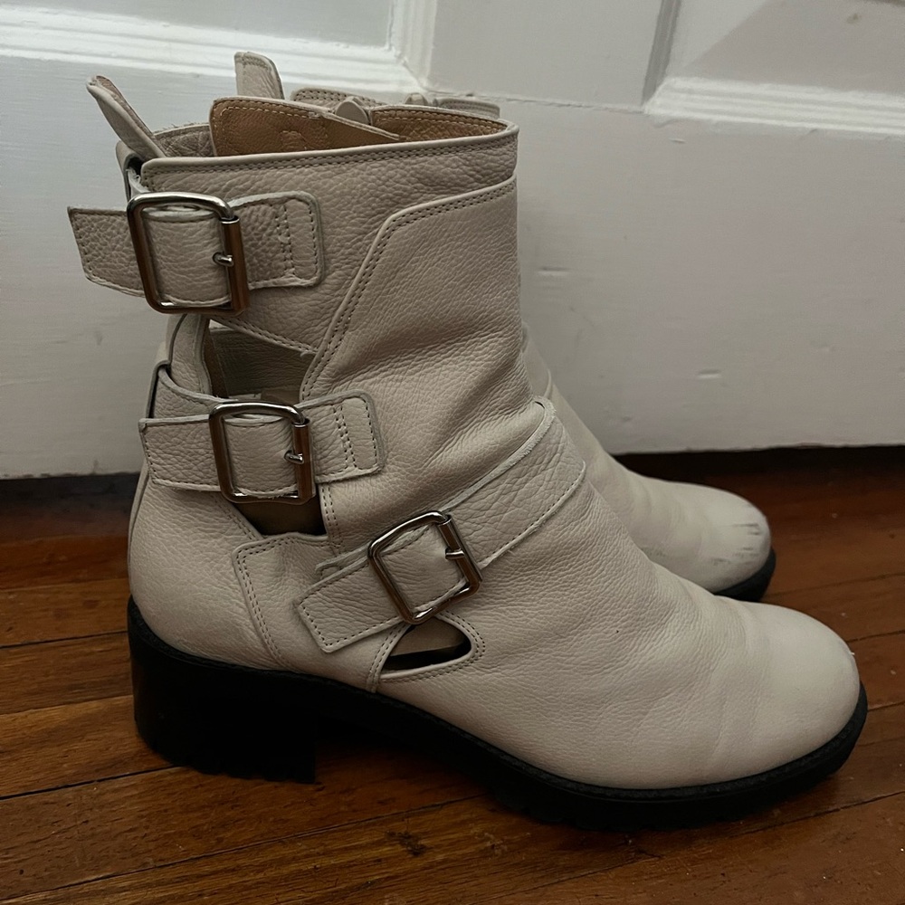 Russell & Bromley Women’s Moto Boots